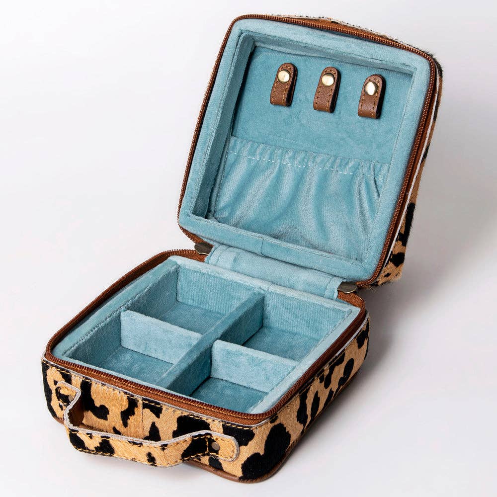 Jewelry Case Genuine Western Leather Women Bag - ADBGA312B