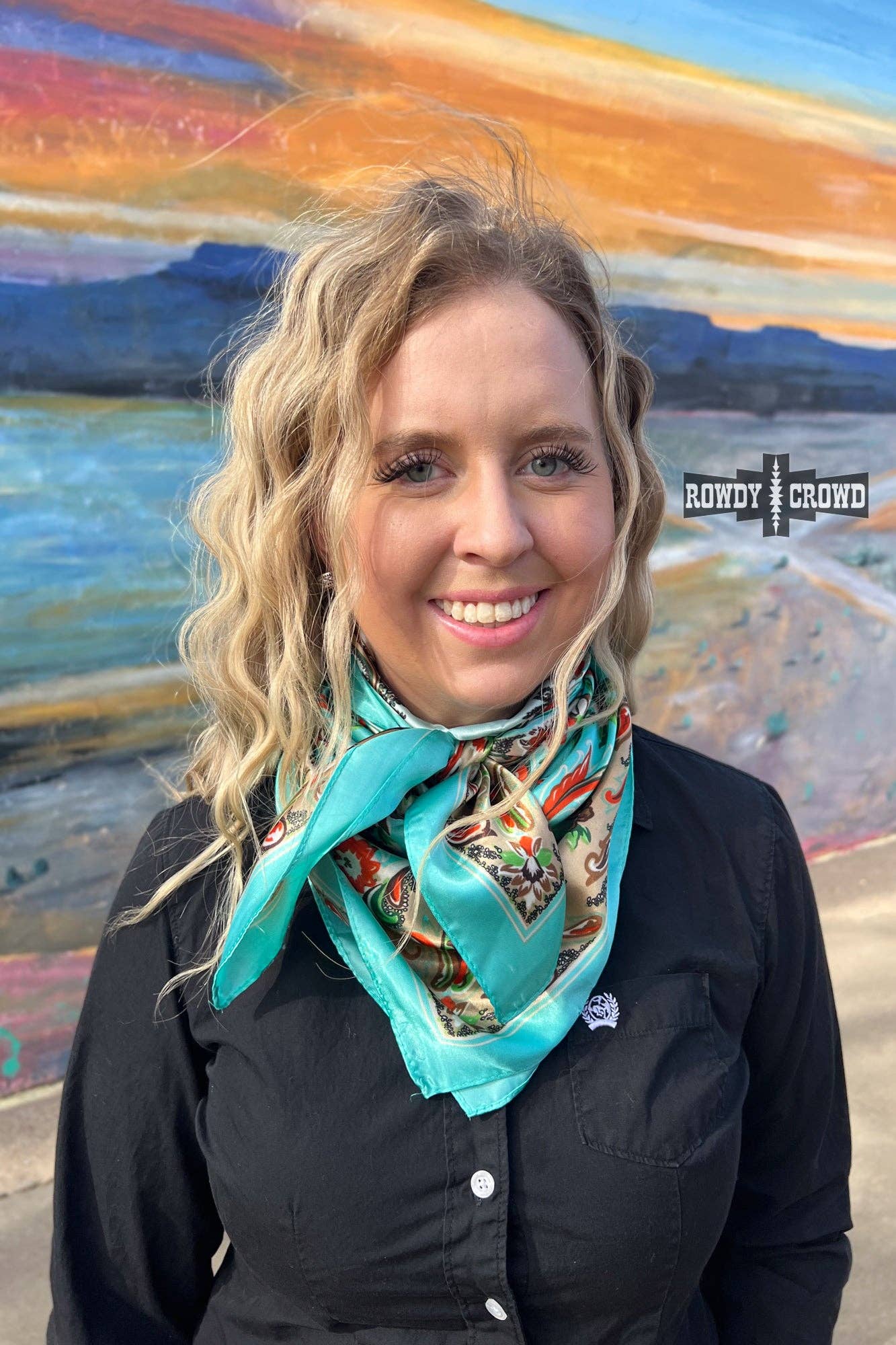 Rowdy Crowd Clothing - Taos Valley Wild Rag