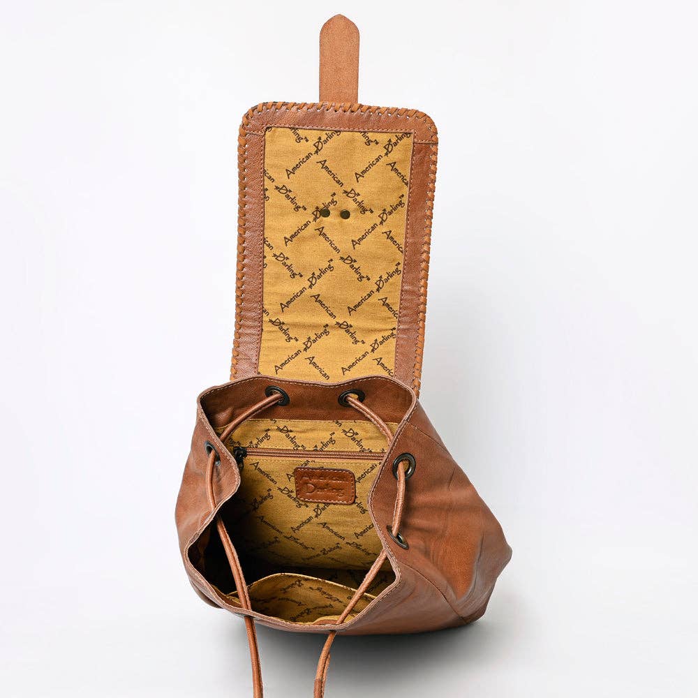 LS Western - ADBG1145 Backpack Genuine Western Leather Women Bag - ADBG1145