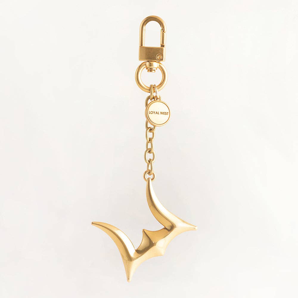 Myra Bag - Loyal West - On The Go Bag Charm Nickle - Nickle / Single