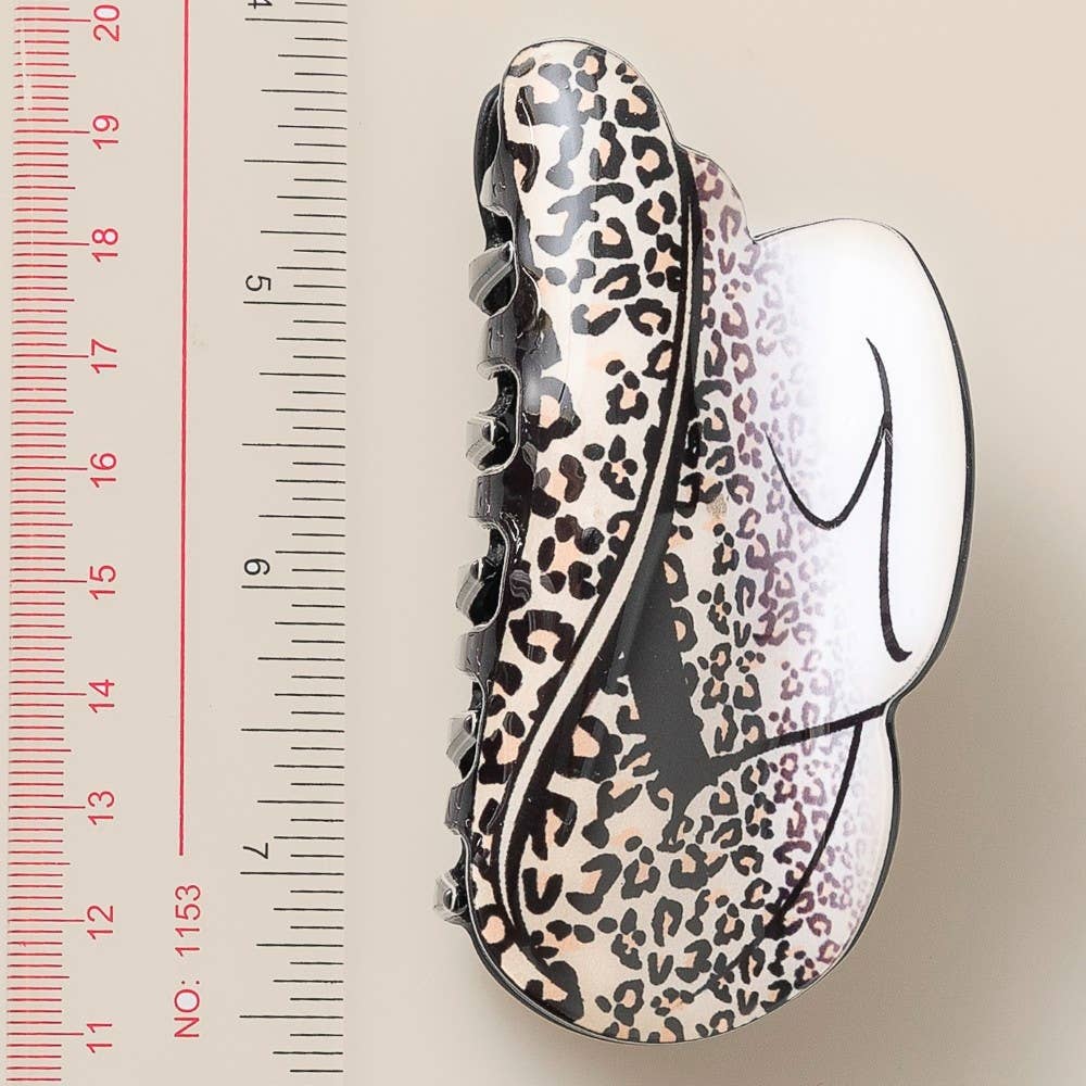 Floral Western Cowboy Hat Hair Claw Set - ASSORTED