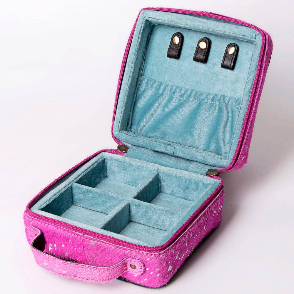 Jewelry Case Genuine Western Leather Women Bag - ADBGA312C