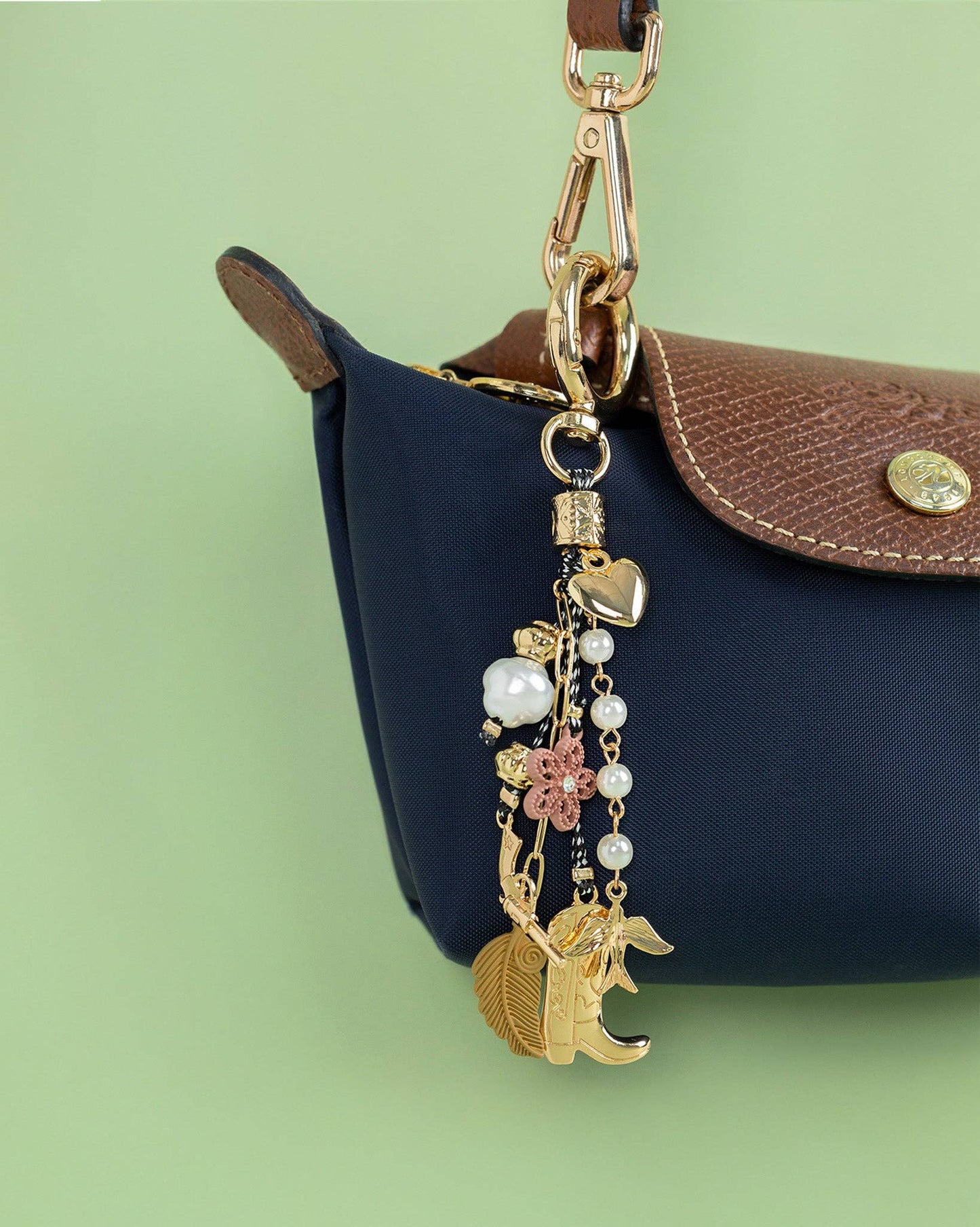 Sessori - Free-Spirited Western Cowgirl Bag Charm