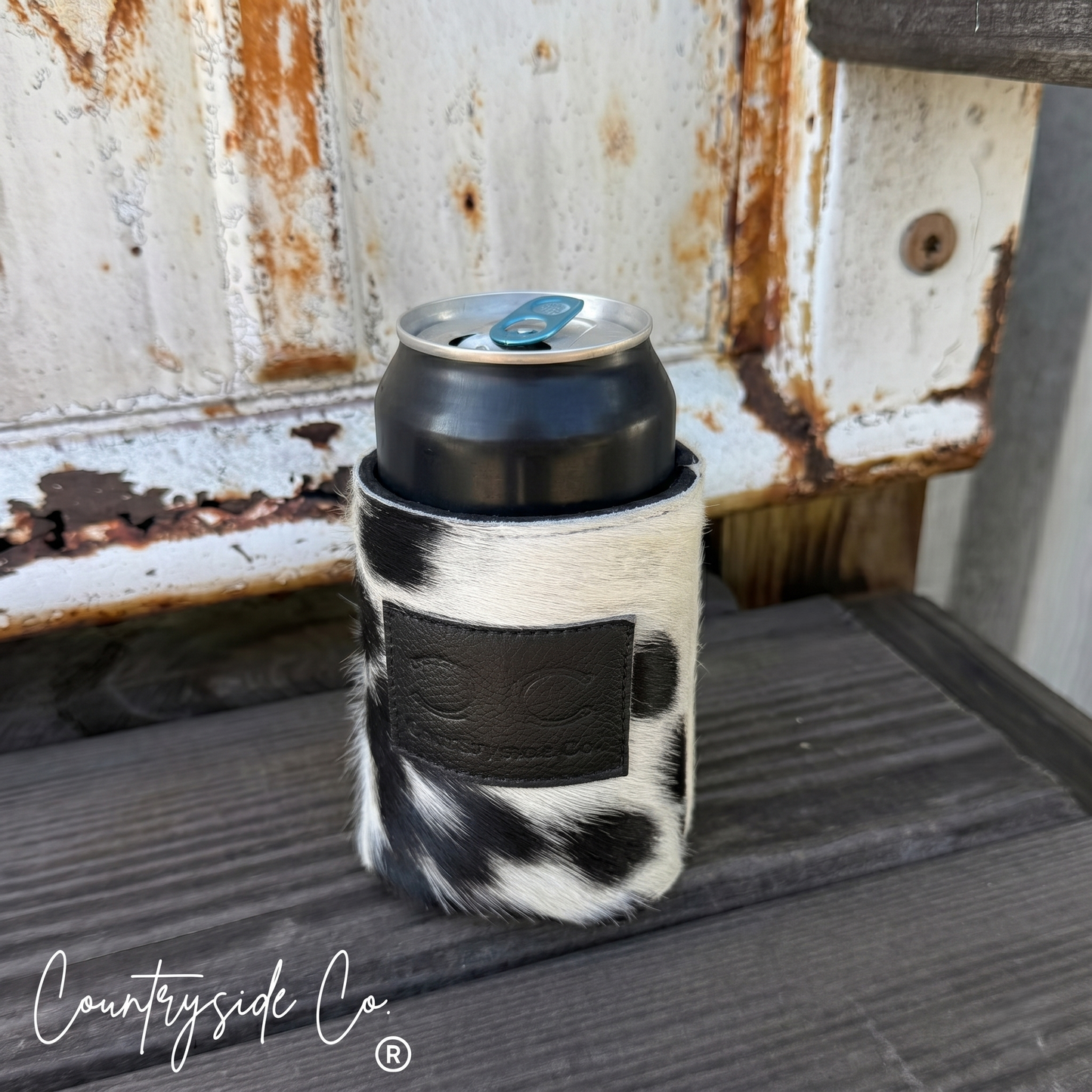 Countryside Co. - Cowhide Koozie