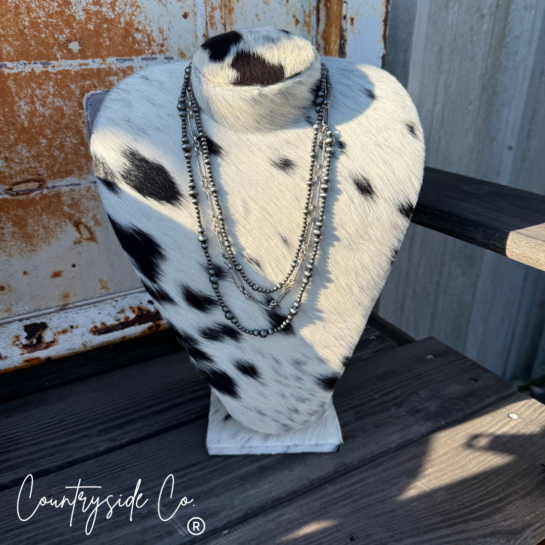 Countryside Co. - Necklace Cowhide Display Stand