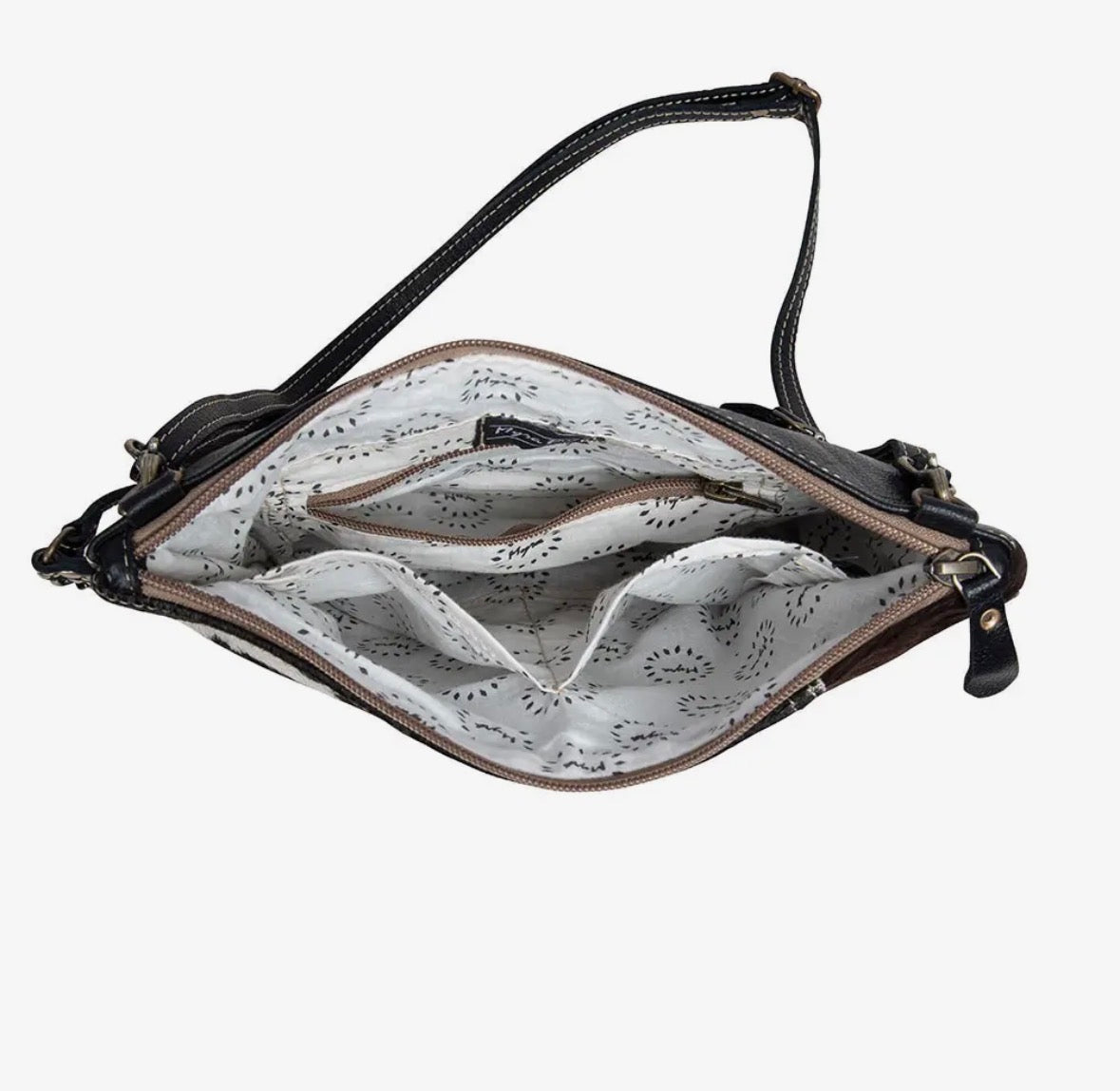 Tyler Ridge Hair-on Leather Bag