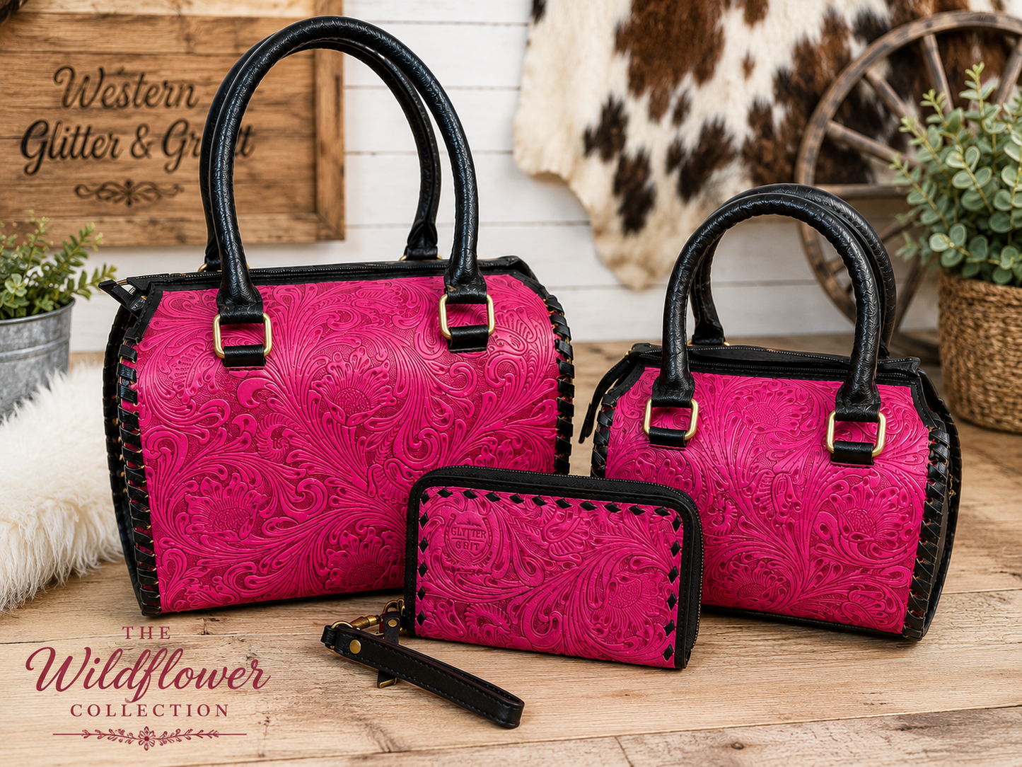 The wildflower collection exclusively at glitter and grit- medium