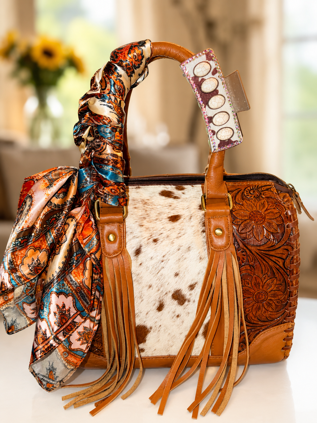 Sundance Belle medium speedy with wild rag and Clip included!