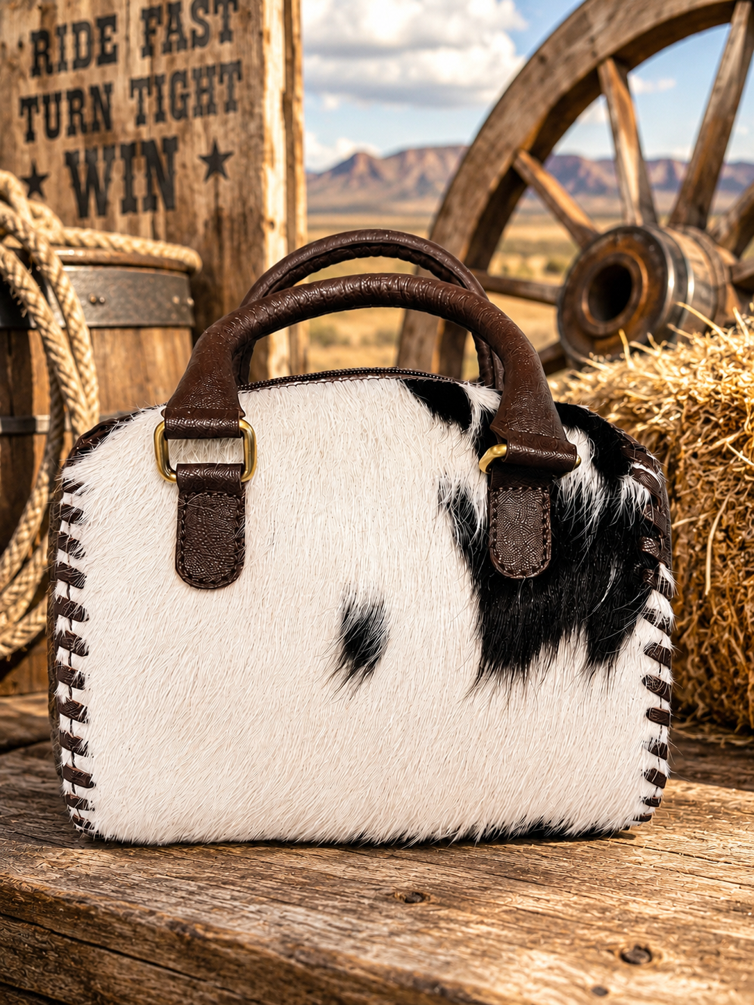 The Calamity small cowhide speedy handbag!