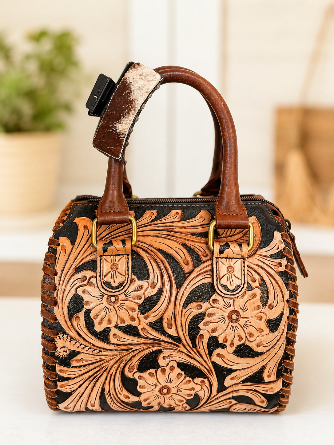 The Black Dahlia small speedy handbag!