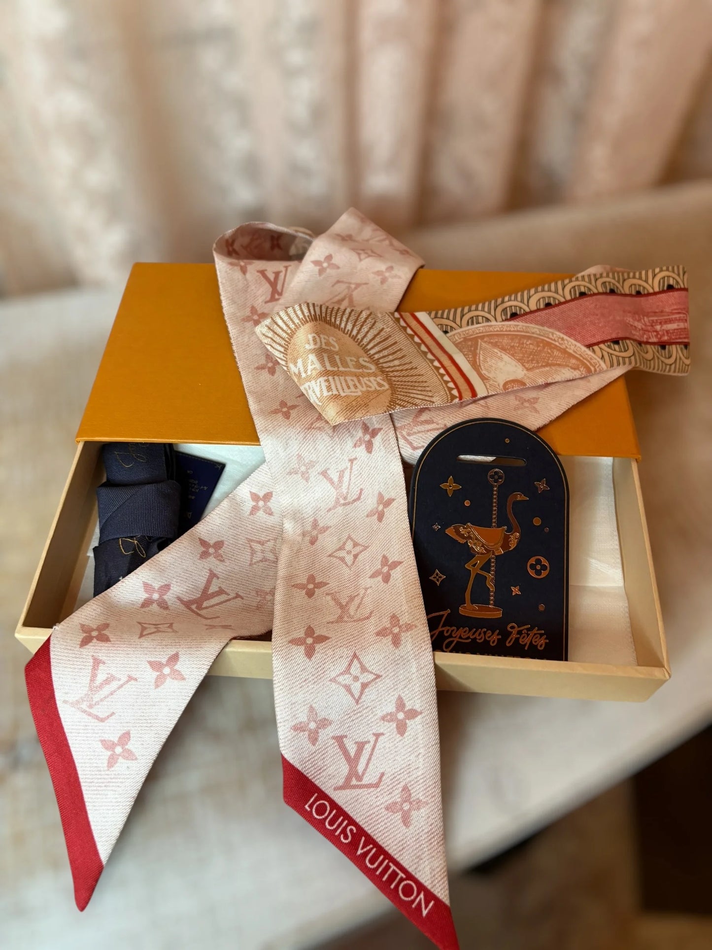 Authentic Ultimate Monogam BB Bandeau- Full Box