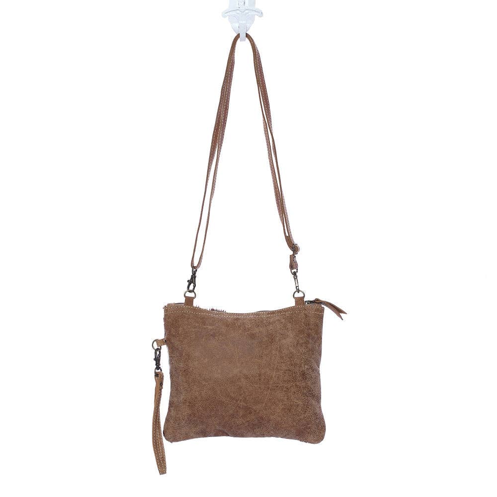 Myra Bag - White And Brown Shade Bag