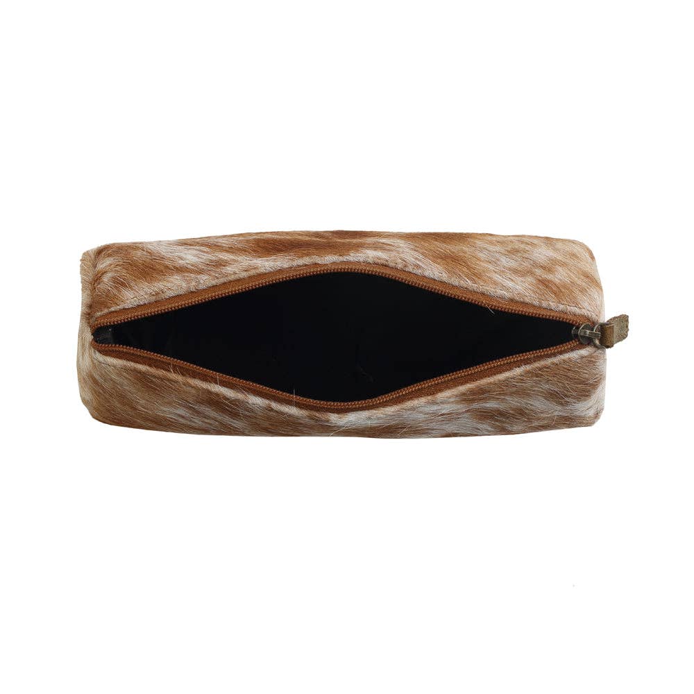 Myra Bag - SANDY LEATHER AND HAIRON MULTI POUCH