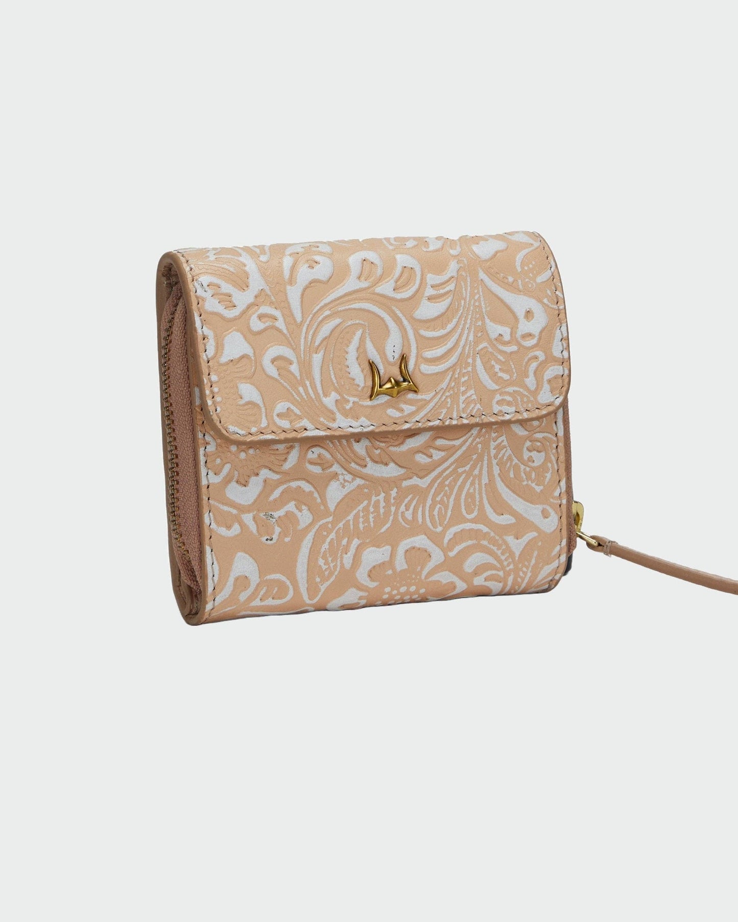 Myra Bag - Loyal West Sophia Card Holder In Black & White Cowhide - Single