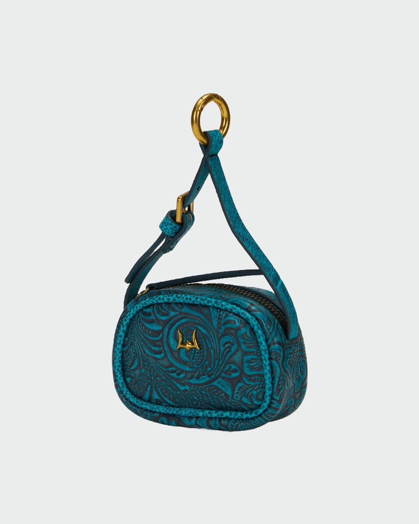 Myra Bag - Loyal West Sophia Micro Bag Charm In Black & White Cowhide - Single
