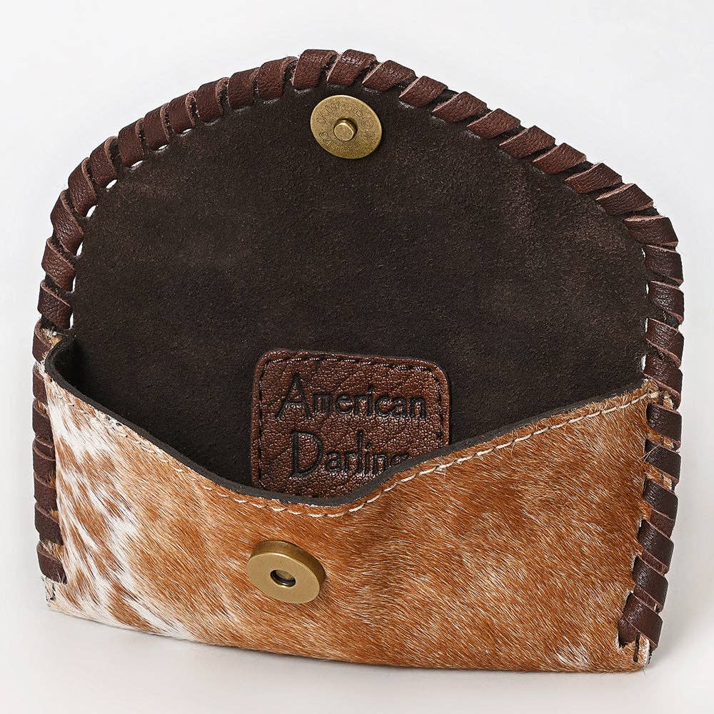 Sunglass Case Hair-On Genuine Western Leather Women Bag - ADBG1775