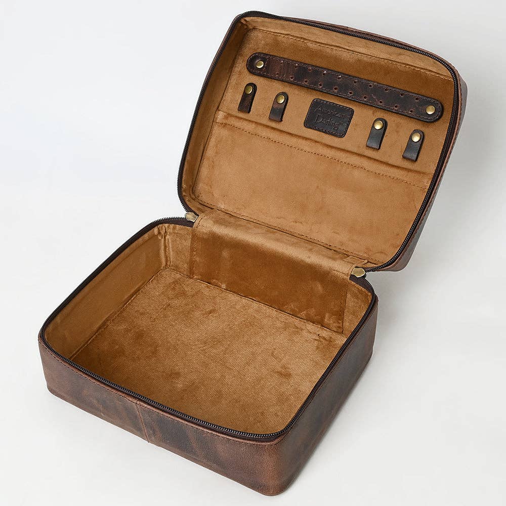 LS Western - ADBGA573 Jewelry Case Genuine Western Leather Women Bag - ADBGA573