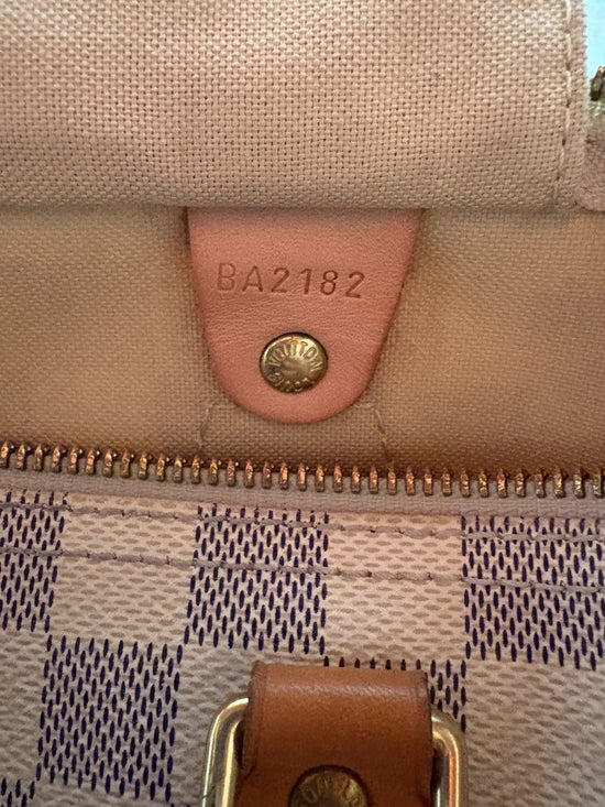 Louis Vuitton Speedy 30 Azur Vintage