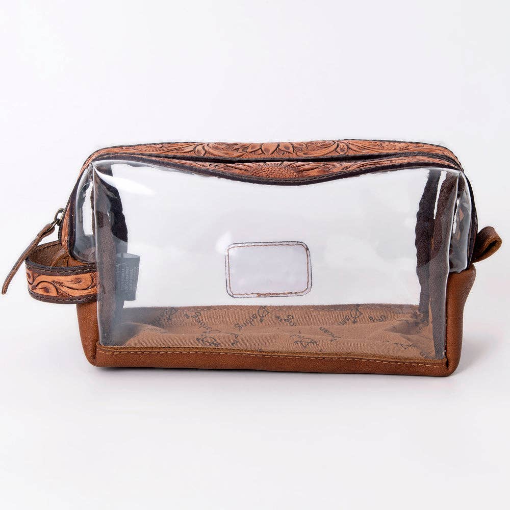 American  Darling Toiletry Genuine Western Leather Women Bag - ADBG994A