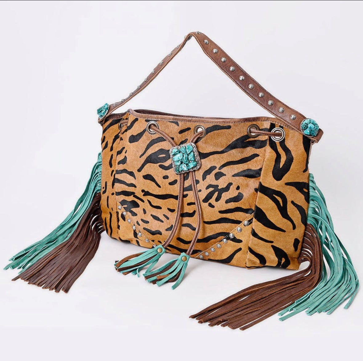 American Darling Hair on Hobo Bag