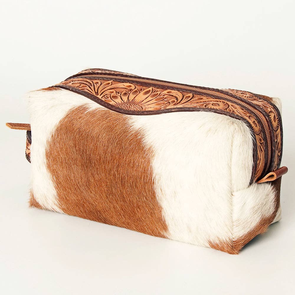 American  Darling Toiletry Genuine Western Leather Women Bag - ADBG994