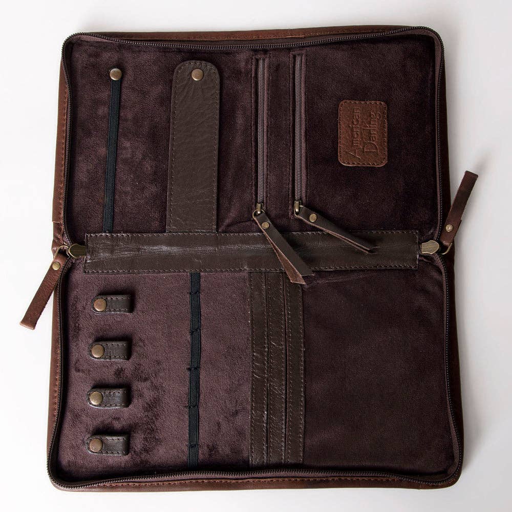 American Darling Jewelry Case Genuine Western Leather Women Bag - ADBGA246E