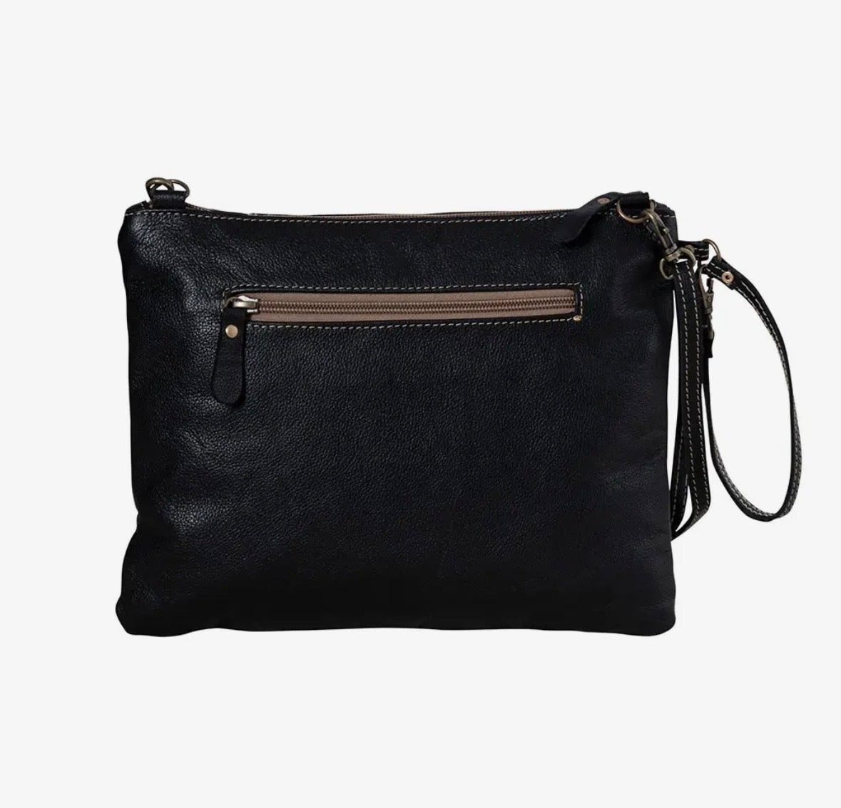 Tyler Ridge Hair-on Leather Bag