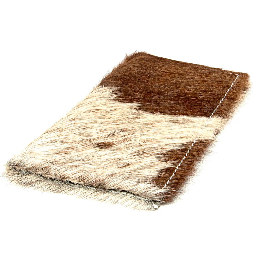 LS Western - ADBG258 American Darling Wallet Bag - Handcrafted Hair-On Cowhide & Genuine Leather Western Wallet - ADBG258TRQ