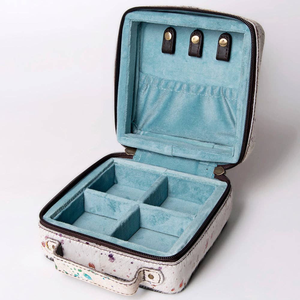 Jewelry Case Genuine Western Leather Women Bag - ADBGA312B