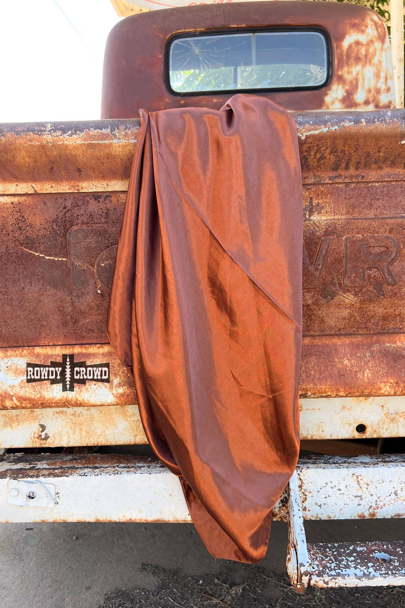 Rowdy Crowd Clothing - Wynonna Wild Rags/ Scarves - Dark Coffee