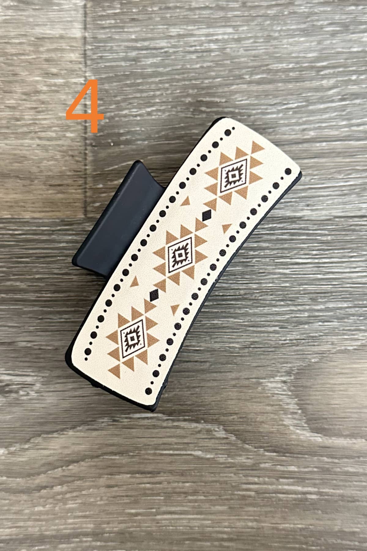 DESHENG ENTERPRISE - WESTERN PRINT HAIR CLIP   - 2