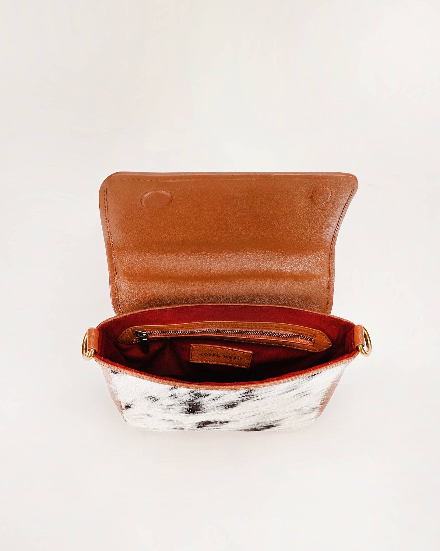 Loyal West - Lw On The Go Mini Bag - Letter / IN COWHIDE AND CALFSKIN