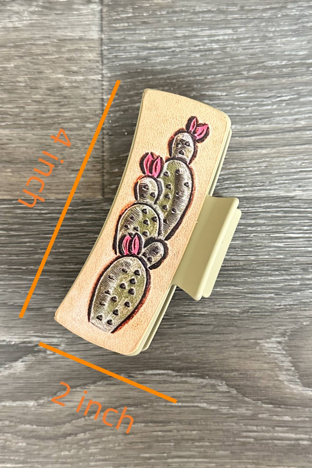 DESHENG ENTERPRISE - WESTERN PRINT HAIR CLIP   - 2