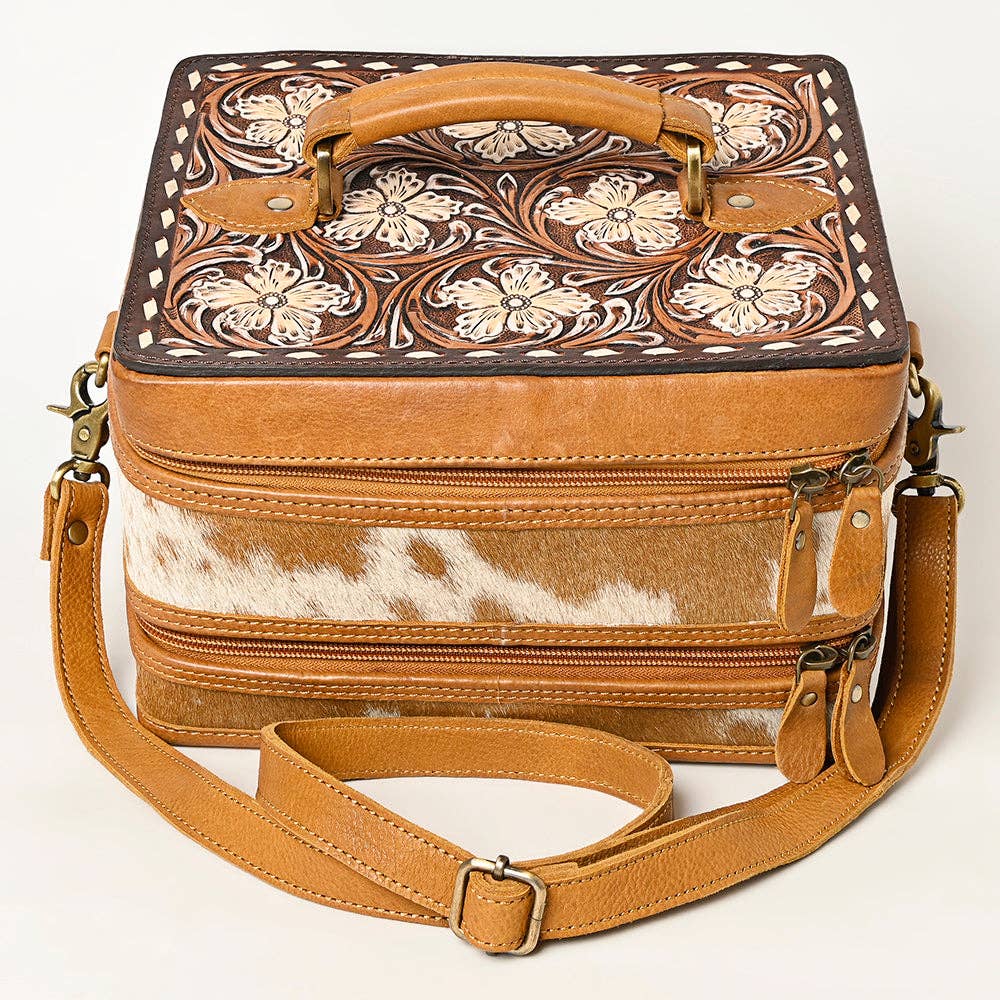 American Darling Jewelry Case Genuine Western Leather Women Bag - ADBGA454E