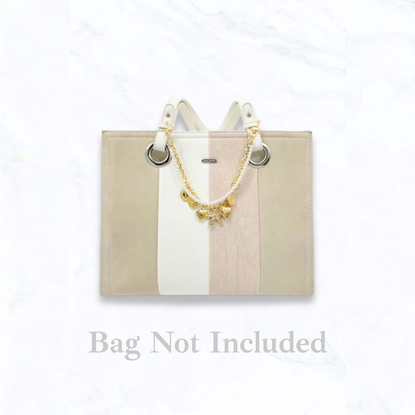Suzie Q USA - Bow Charm Gold Bag Chain