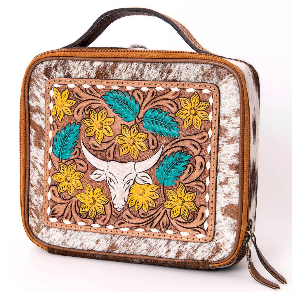 LS Western - A300E Jewelry Case Genuine Western Leather Women Bag Jane - ADBGA300J