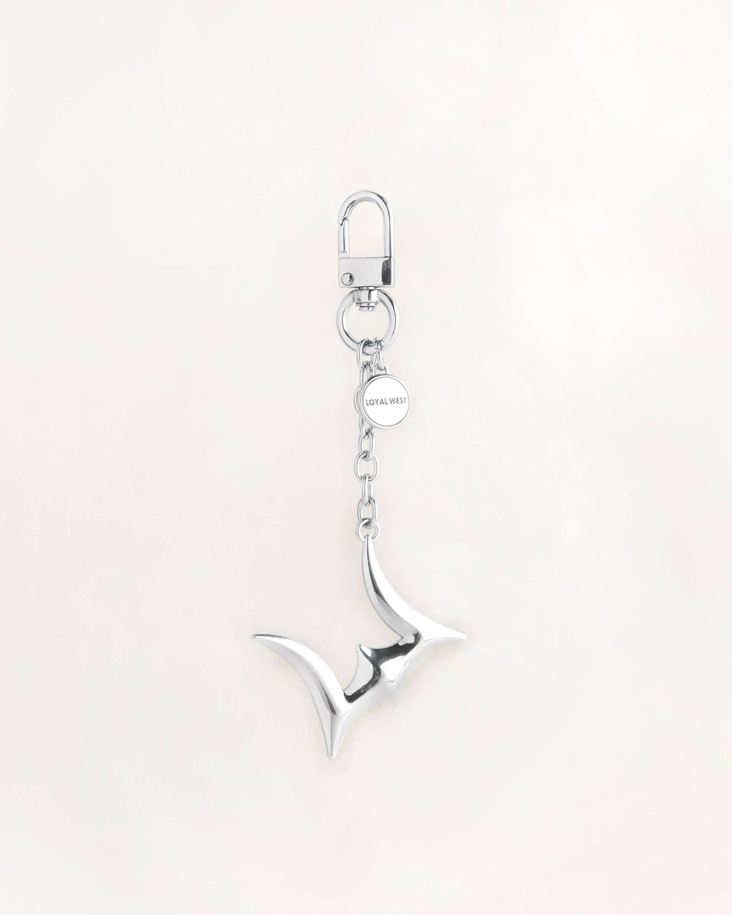 Myra Bag - Loyal West - On The Go Bag Charm Nickle - Nickle / Single