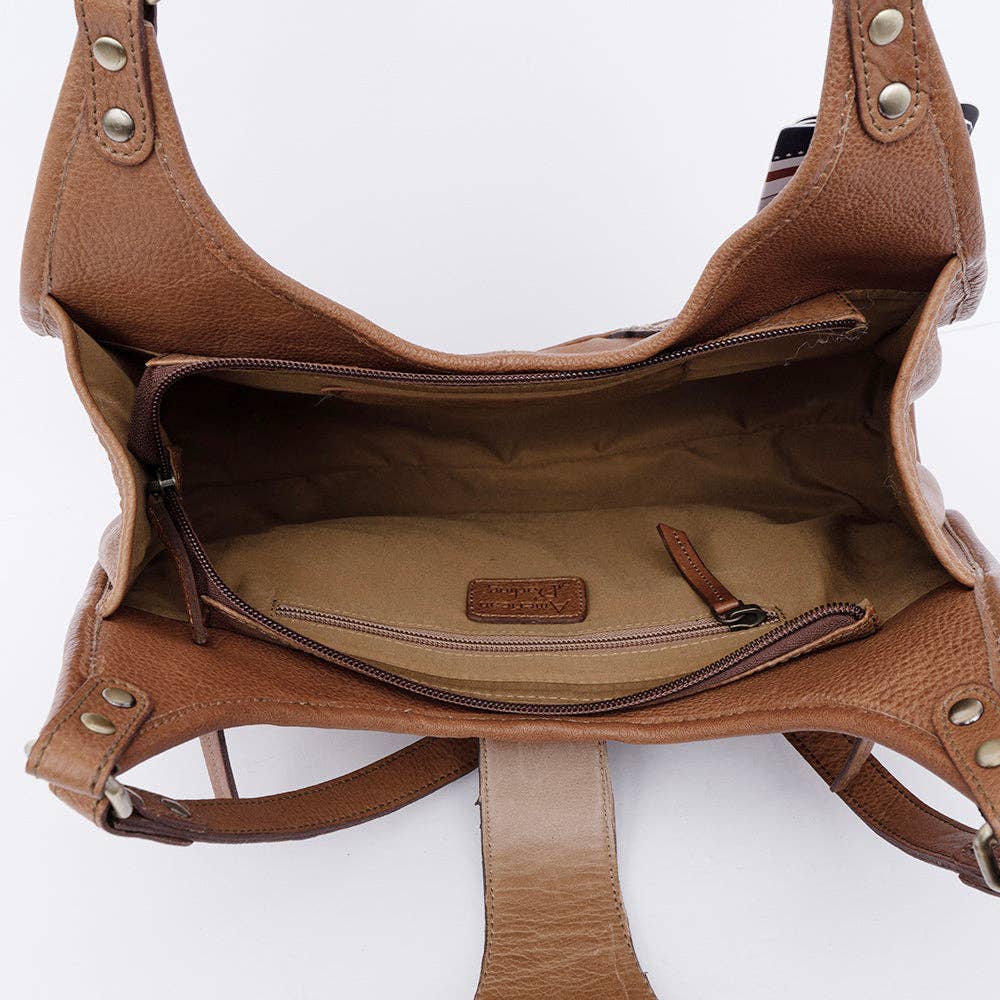 LS Western - ADBGI222 Hobo Genuine Western Leather Women Bag - ADBGI222C