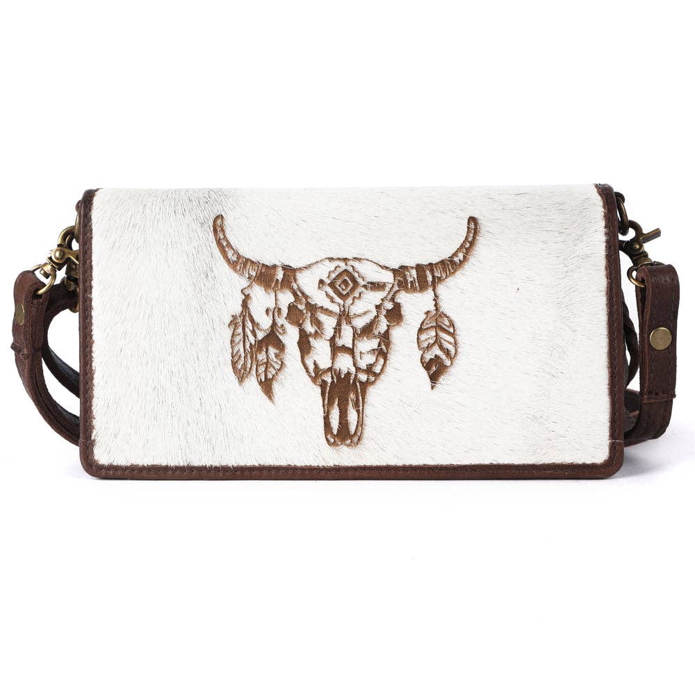 LS Western - ADBGM169 Organiser Genuine Western Leather Women Bag Jacey - ADBGM169AI