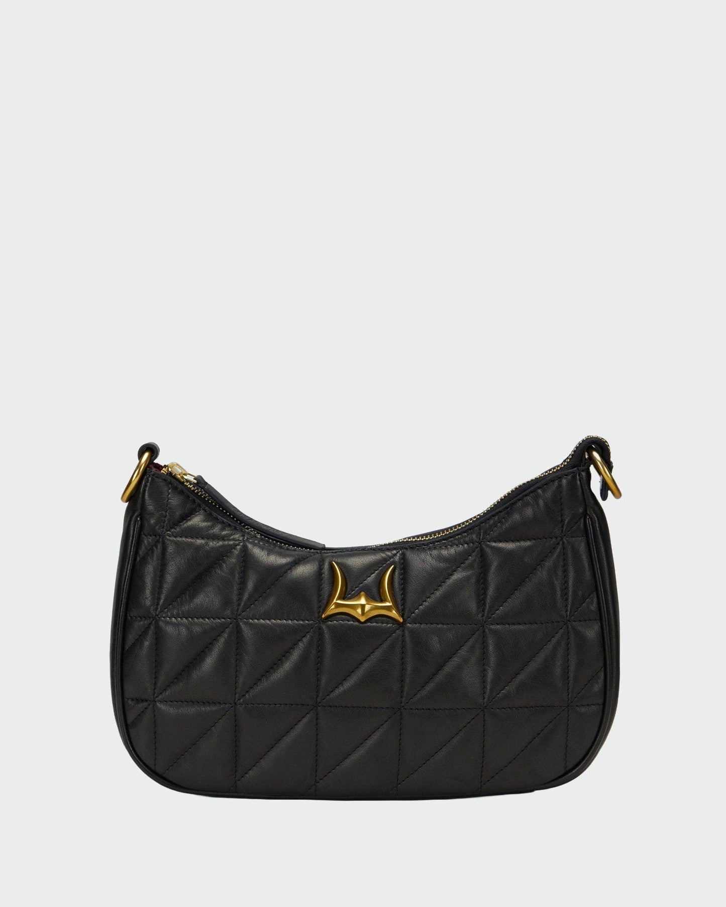 Loyal West - Joe Quilted Nappa Leather Bag-Black