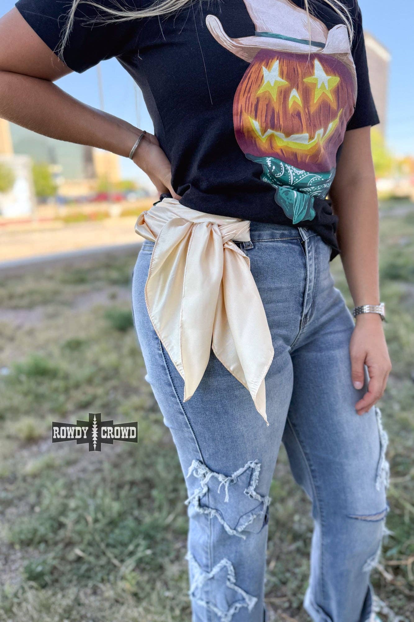 Rowdy Crowd Clothing - SMALL Wynonna Wild Rags - Red