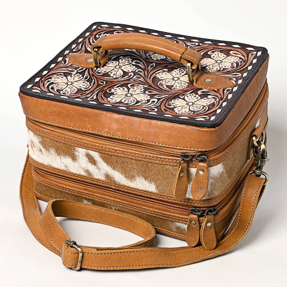 American Darling Jewelry Case Genuine Western Leather Women Bag - ADBGA454E