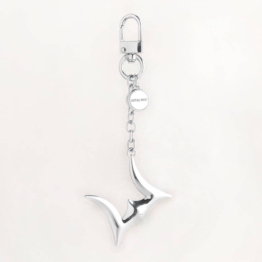 Myra Bag - Loyal West - On The Go Bag Charm Nickle - Nickle / Single