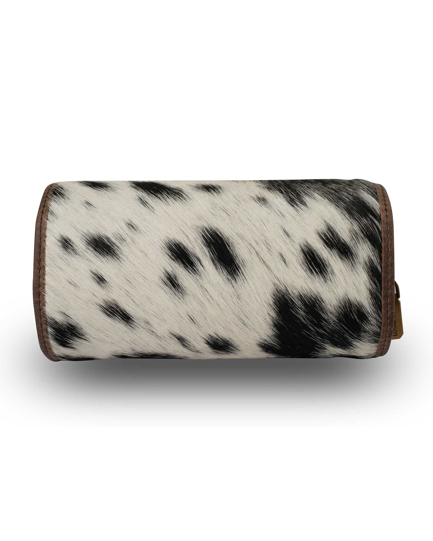 Loyal West - Canyon Jewellery Case - Black & White Cowhide