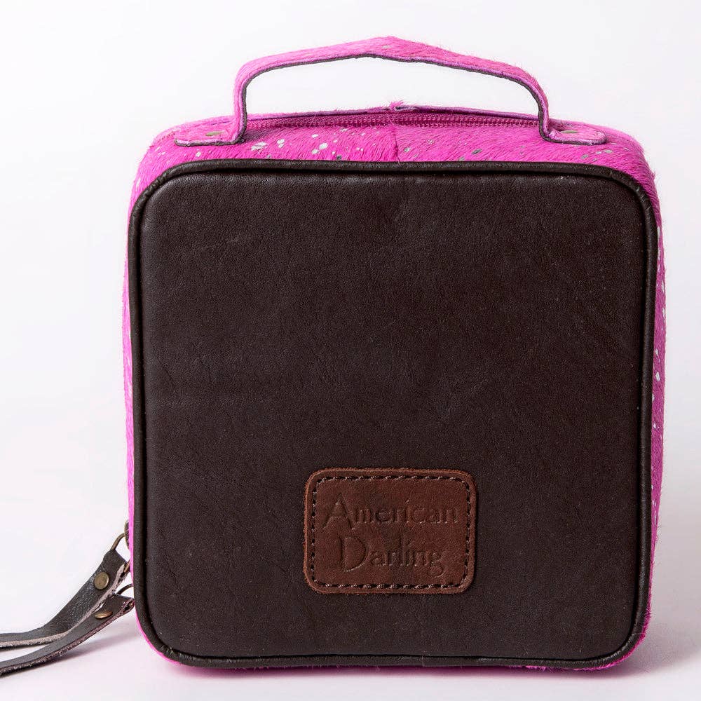 Jewelry Case Genuine Western Leather Women Bag - ADBGA312C