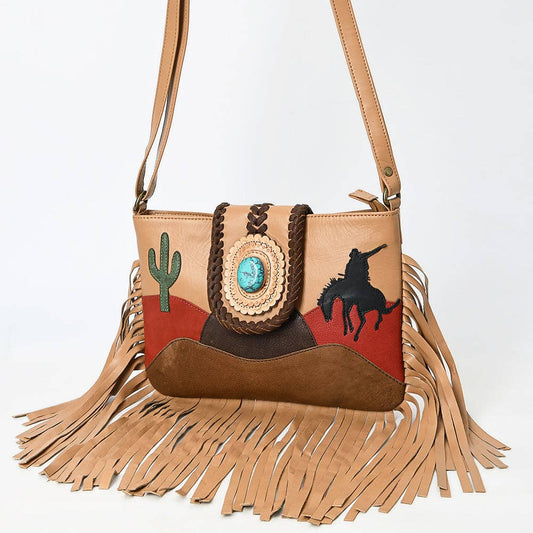 American Darling Crossbody Genuine Leather women bag western handbag purse - ADBGM467