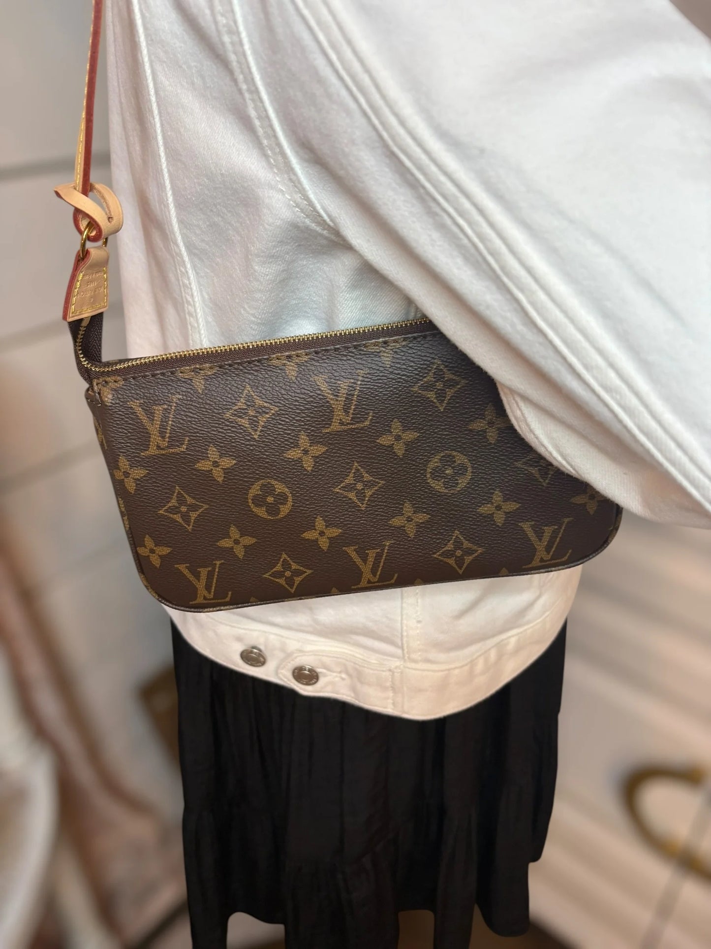 Louis Vuitton Pochette Accessories Monogram Shoulder Bag