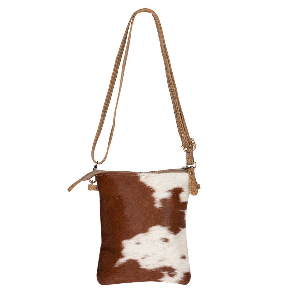 Myra Bag - Leather Lithe Hairon Small Bag