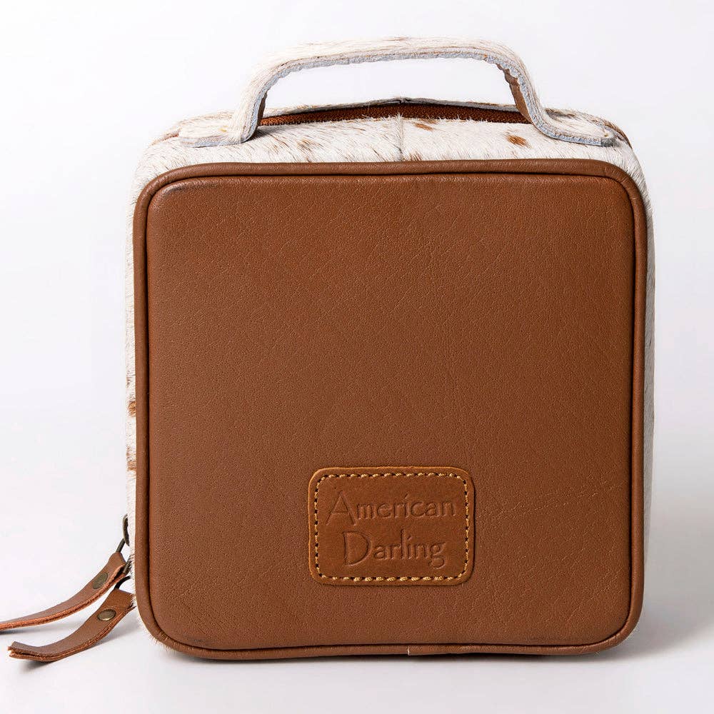 Jewelry Case Genuine Western Leather Women Bag - ADBGA312B
