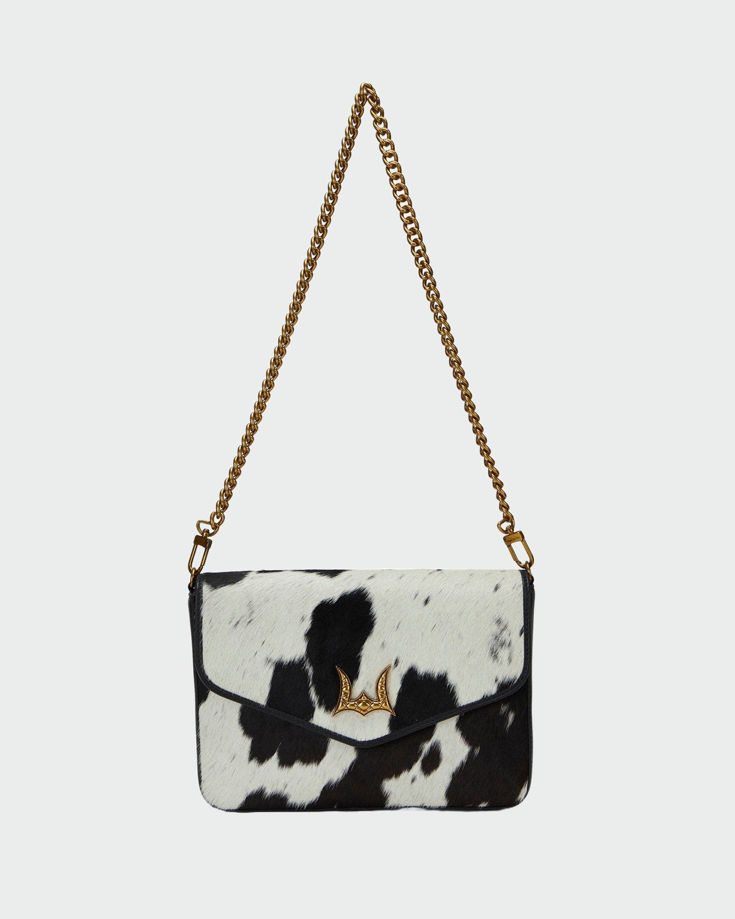 Loyal West - LW On The Go Medium Chain Bag In Cowhide And  Calfskin